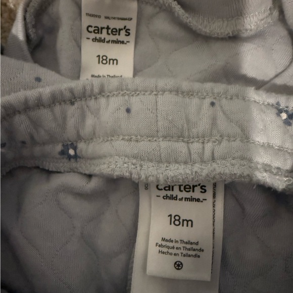 Carter's Sweatshirt & Joggers Set - Blue Floral - Picture 5 of 5